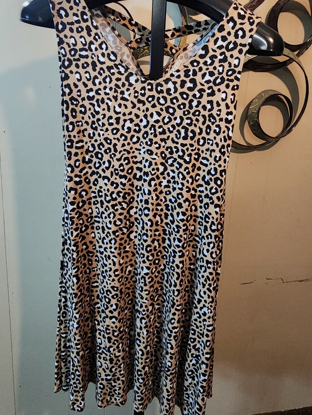 Style & Co. Leopard Print Sleeveless Dress